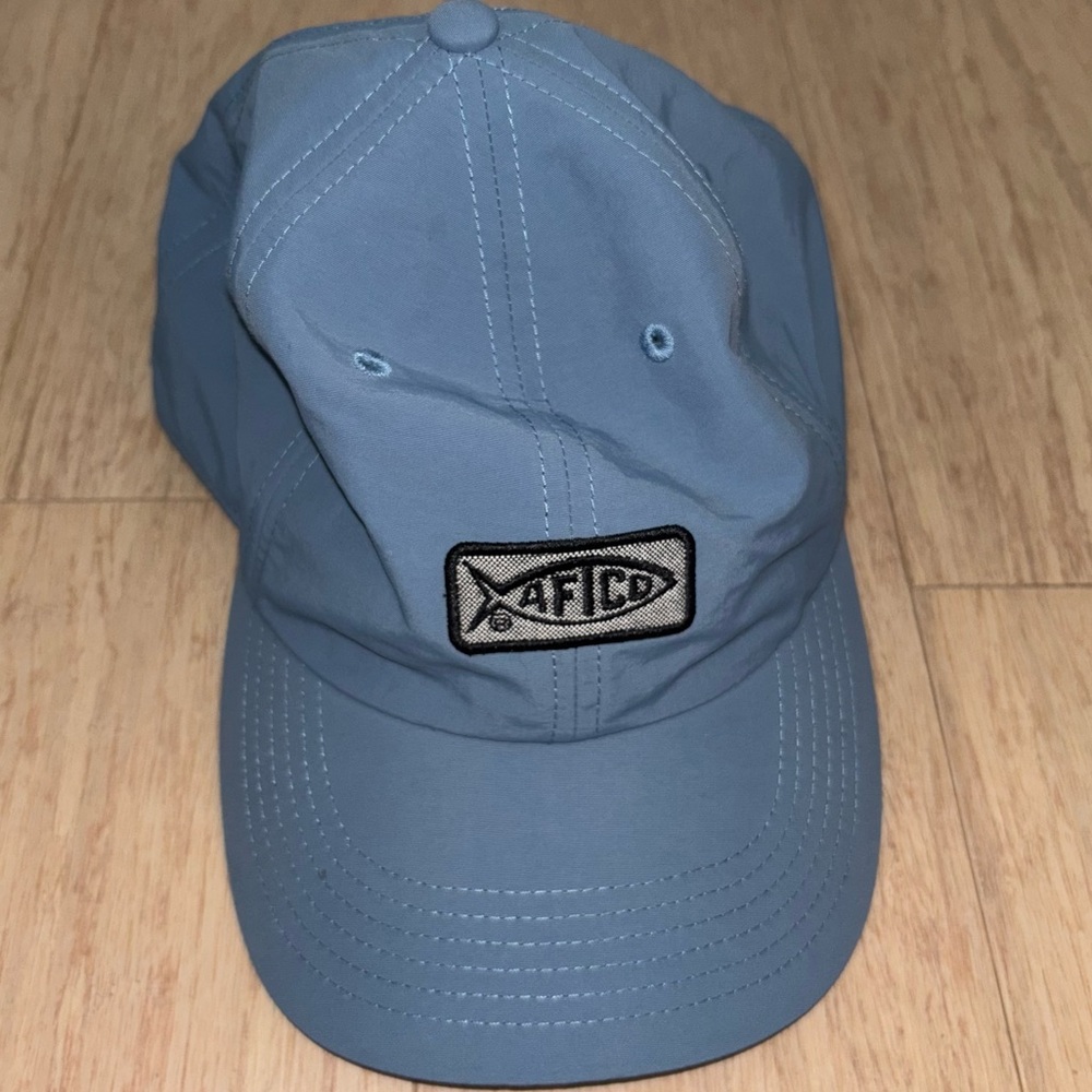 AFTCO blue hat fishing ball cap one size